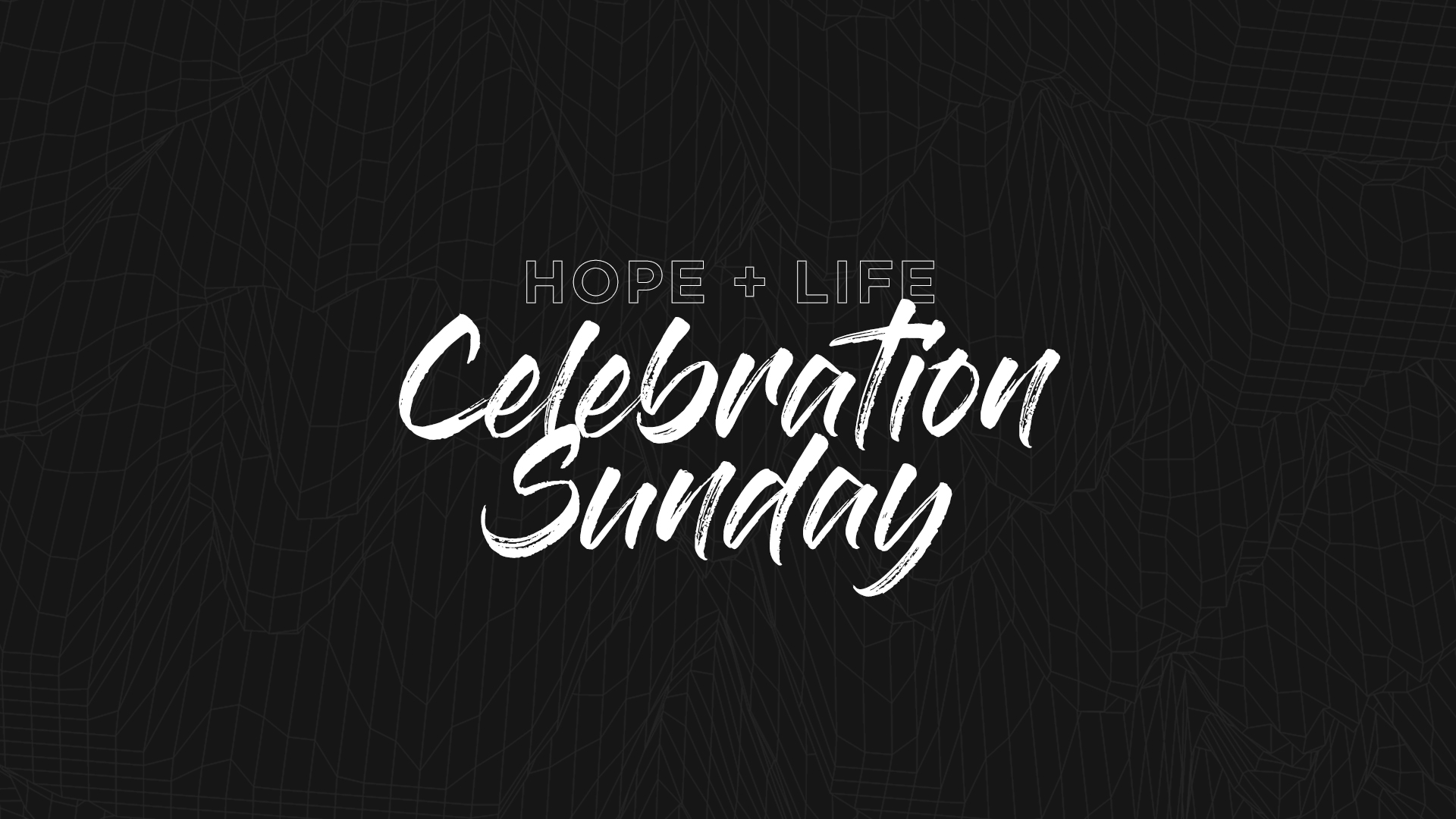  Celebration Sunday 