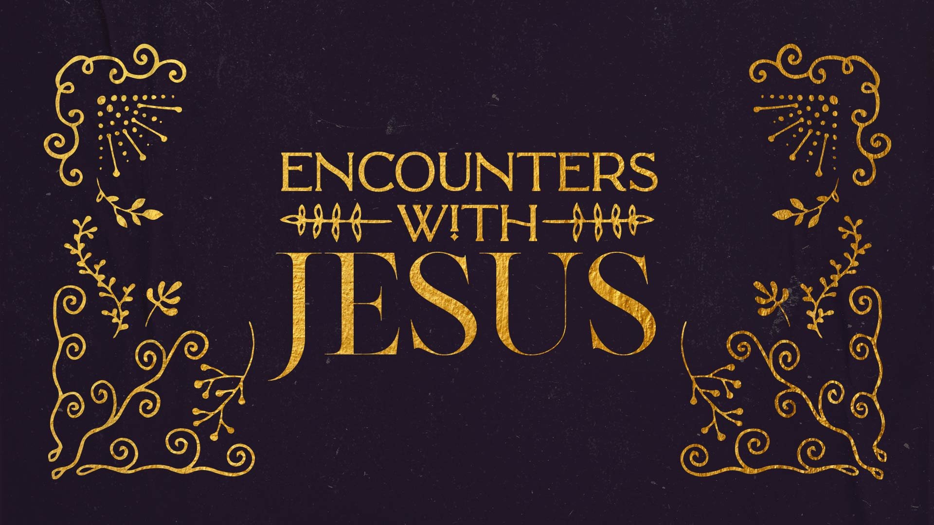      Encounters with Jesus